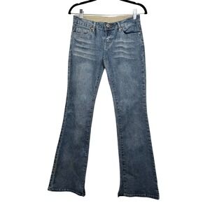 One Tuff Babe Women's Blue Wash Bootcut Jeans